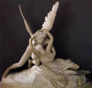 Eros y Psique, de Antonio Canova.
